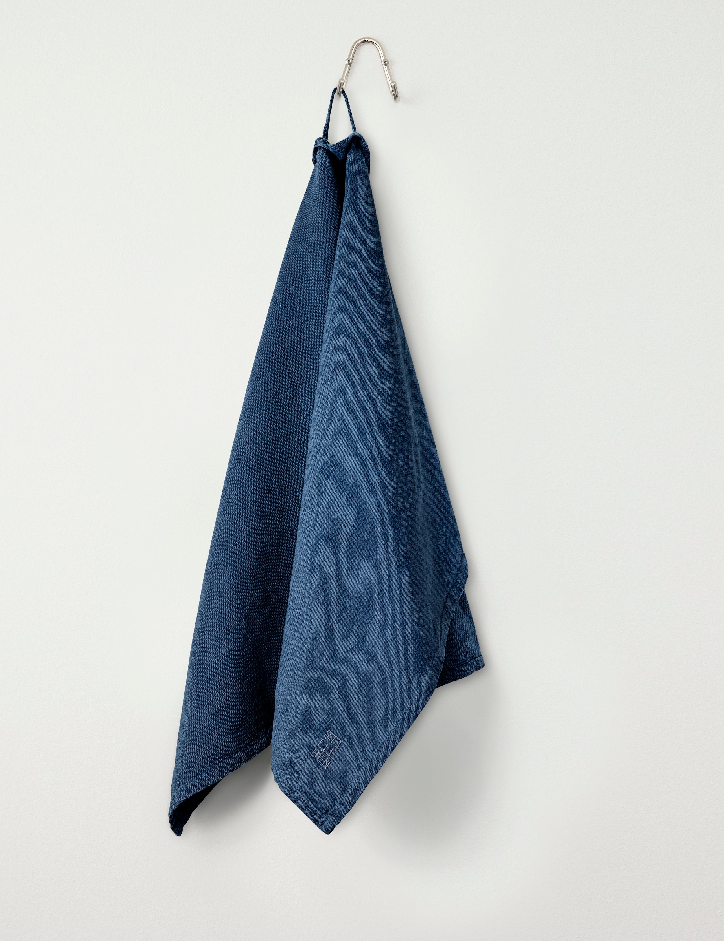 Cotton Towel Indigo Blue