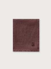 Stilleben Tea Towel Linen/Cotton Towel Rusty Brown