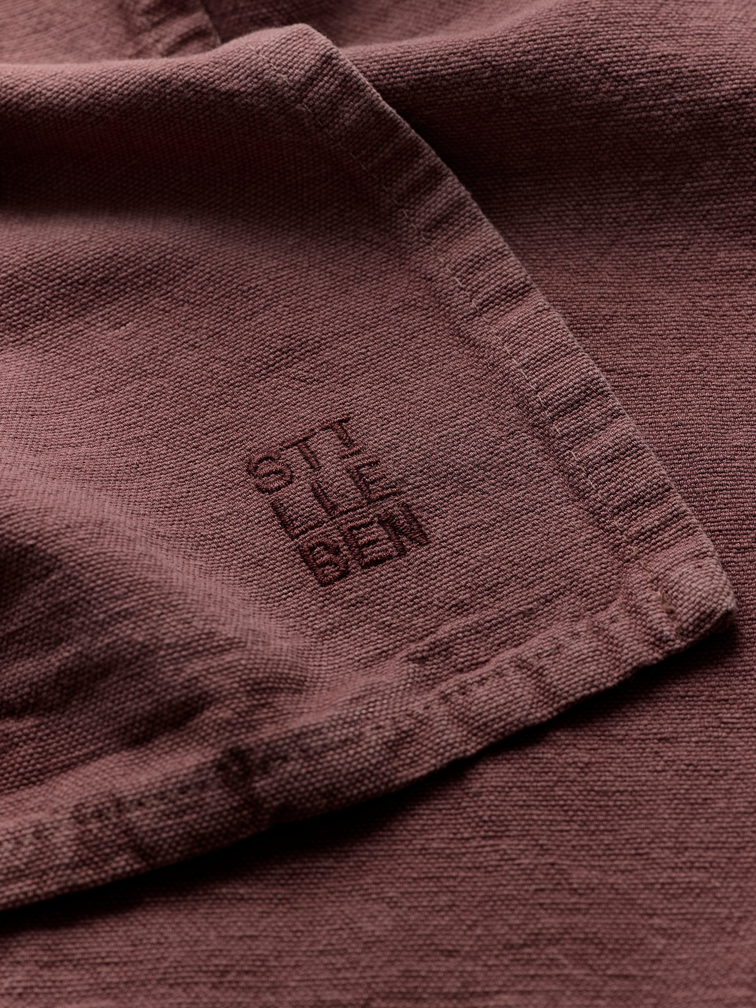 Stilleben Tea Towel Linen/Cotton Towel Rusty Brown