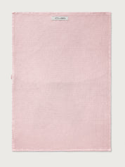 Stilleben Tea Towel Waffle Kitchen Towel Chalk Pink