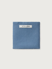 Stilleben Tea Towel Waffle Kitchen Towel Denim Blue