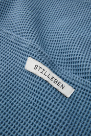 Stilleben Tea Towel Waffle Kitchen Towel Denim Blue