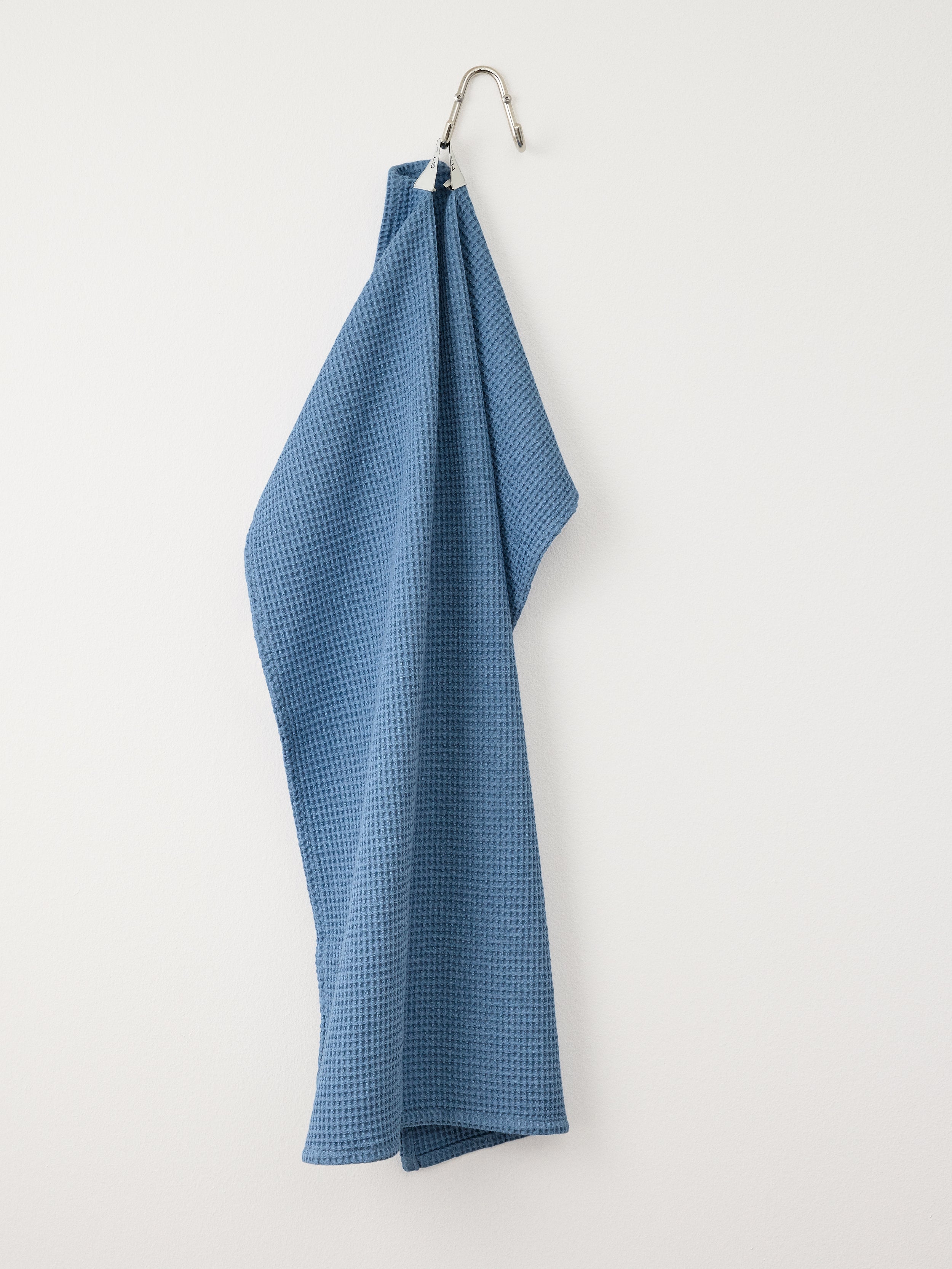 Stilleben Tea Towel Waffle Kitchen Towel Denim Blue