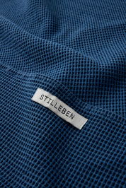Stilleben Tea Towel Waffle Kitchen Towel Indigo Blue