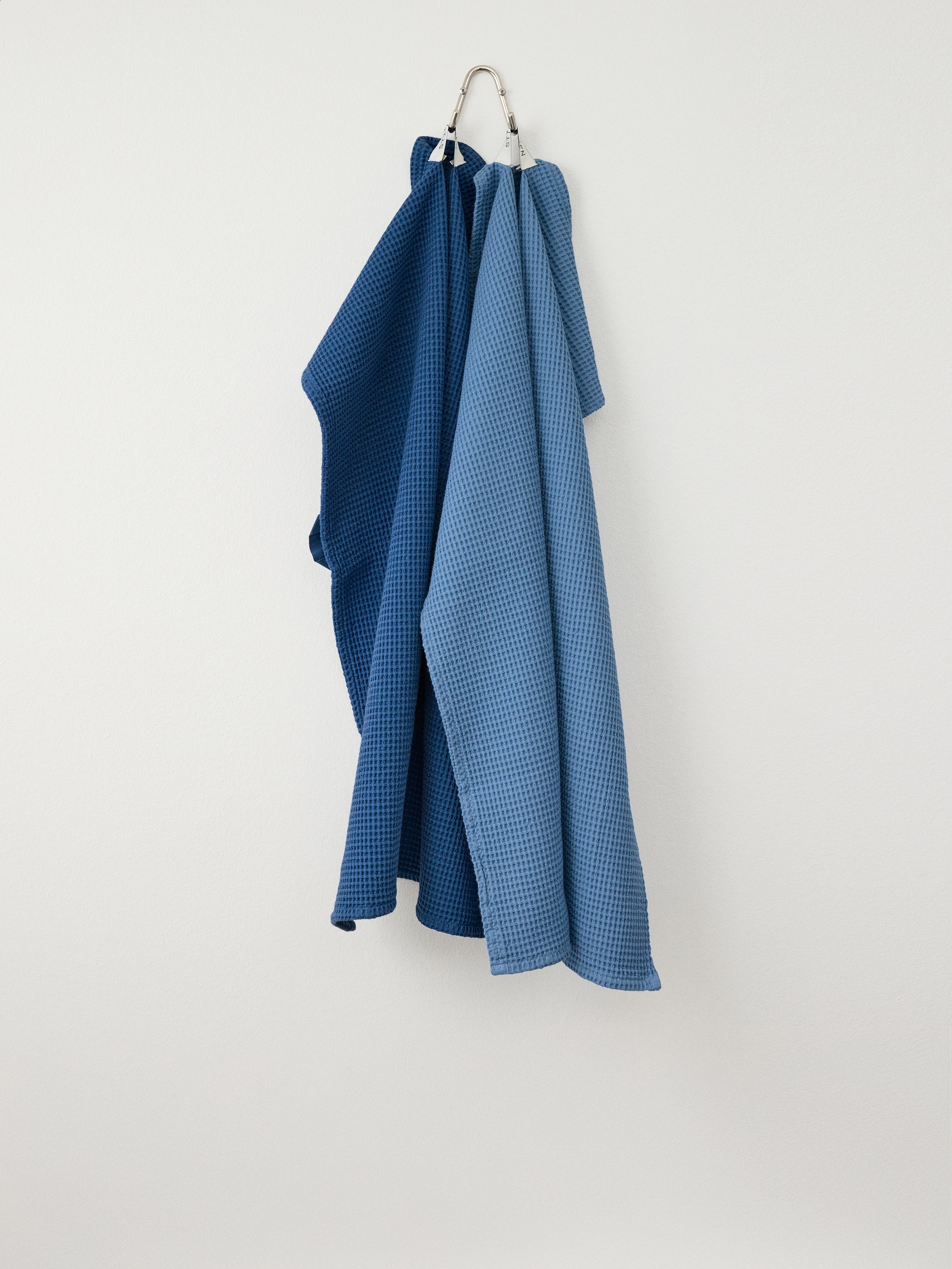 Stilleben Tea Towel Waffle Kitchen Towel Indigo Blue