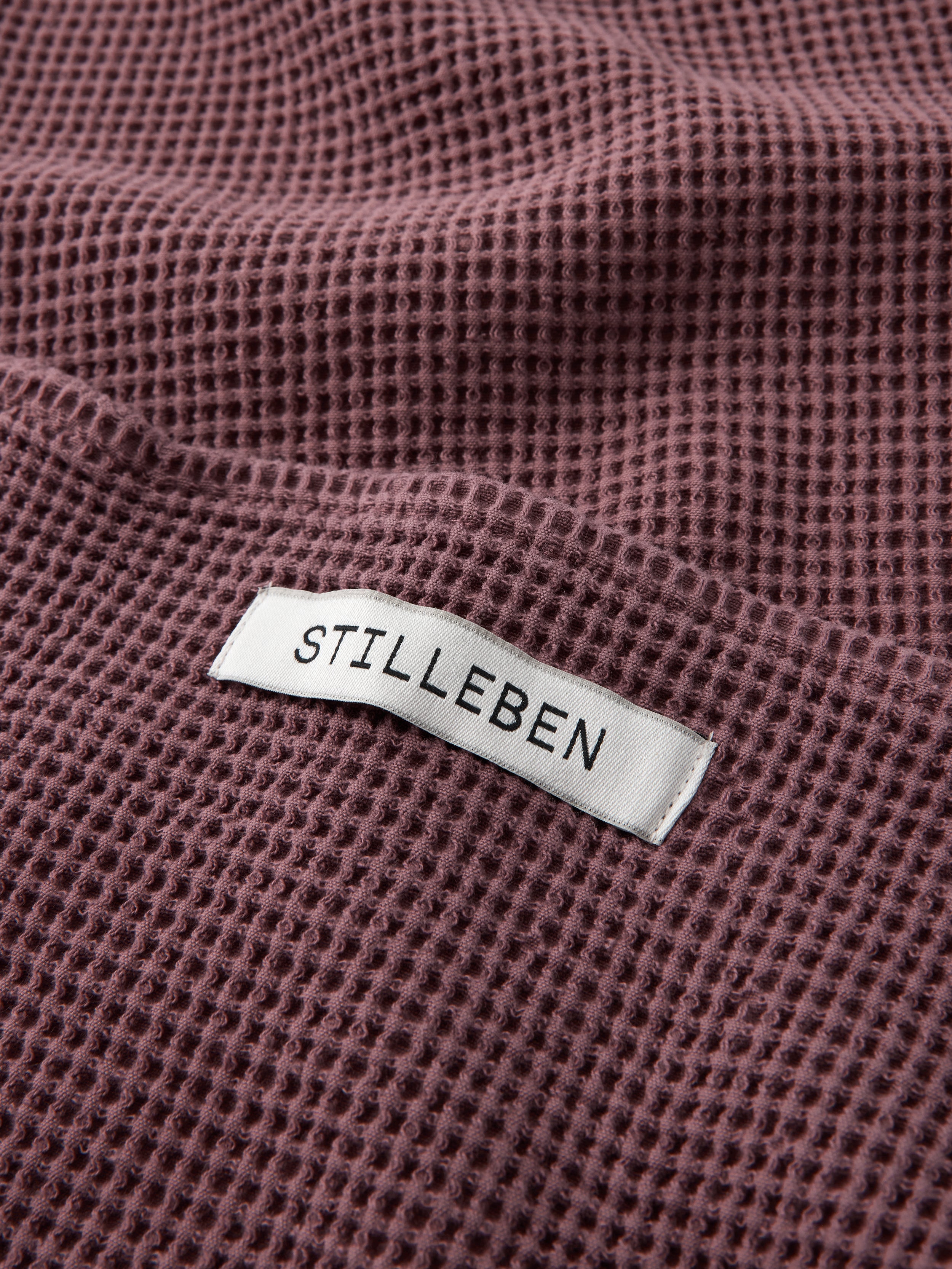 Stilleben Tea Towel Waffle Kitchen Towel Rusty Brown