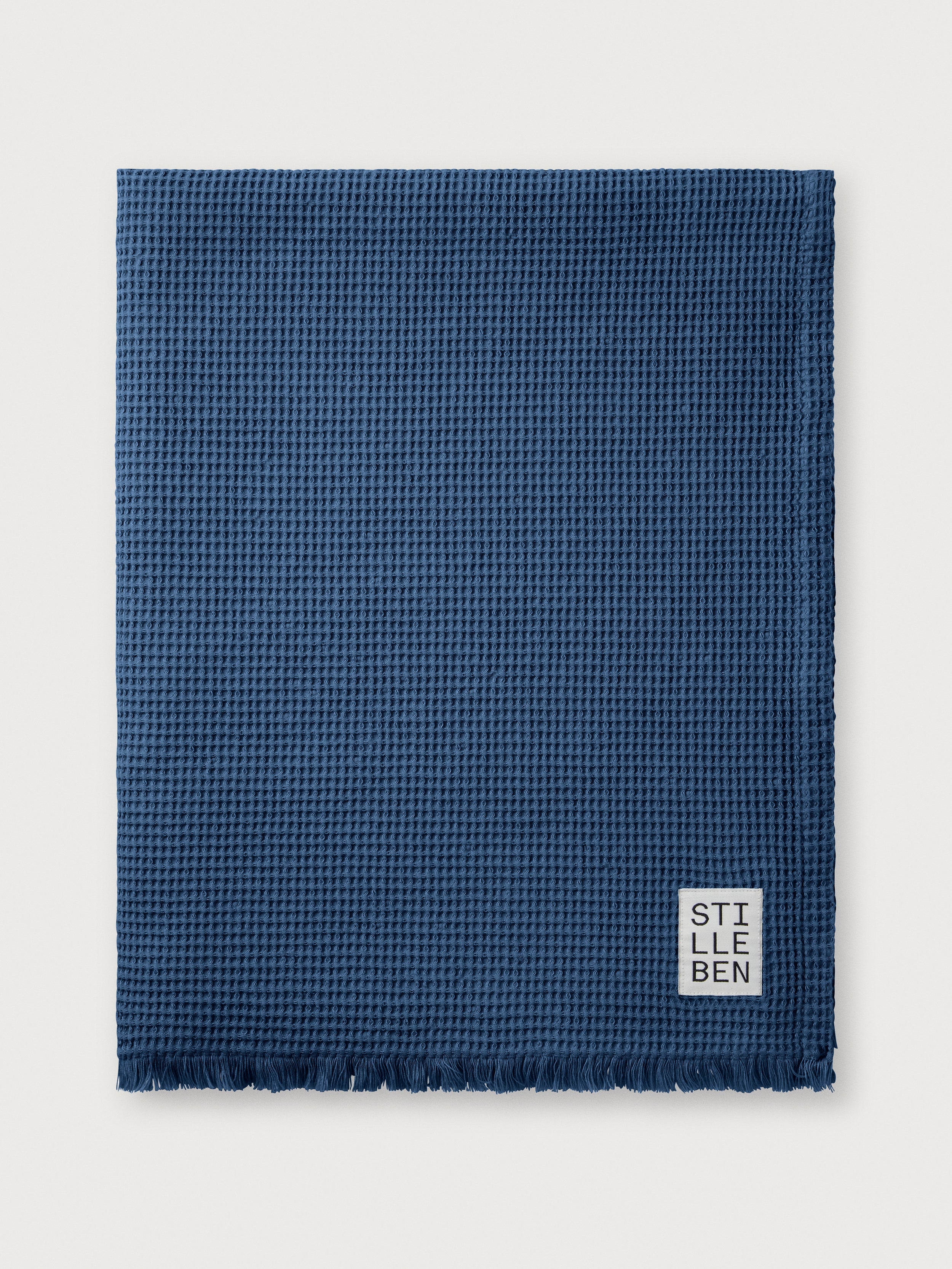 Stilleben Towel Waffle Towel Indigo Blue