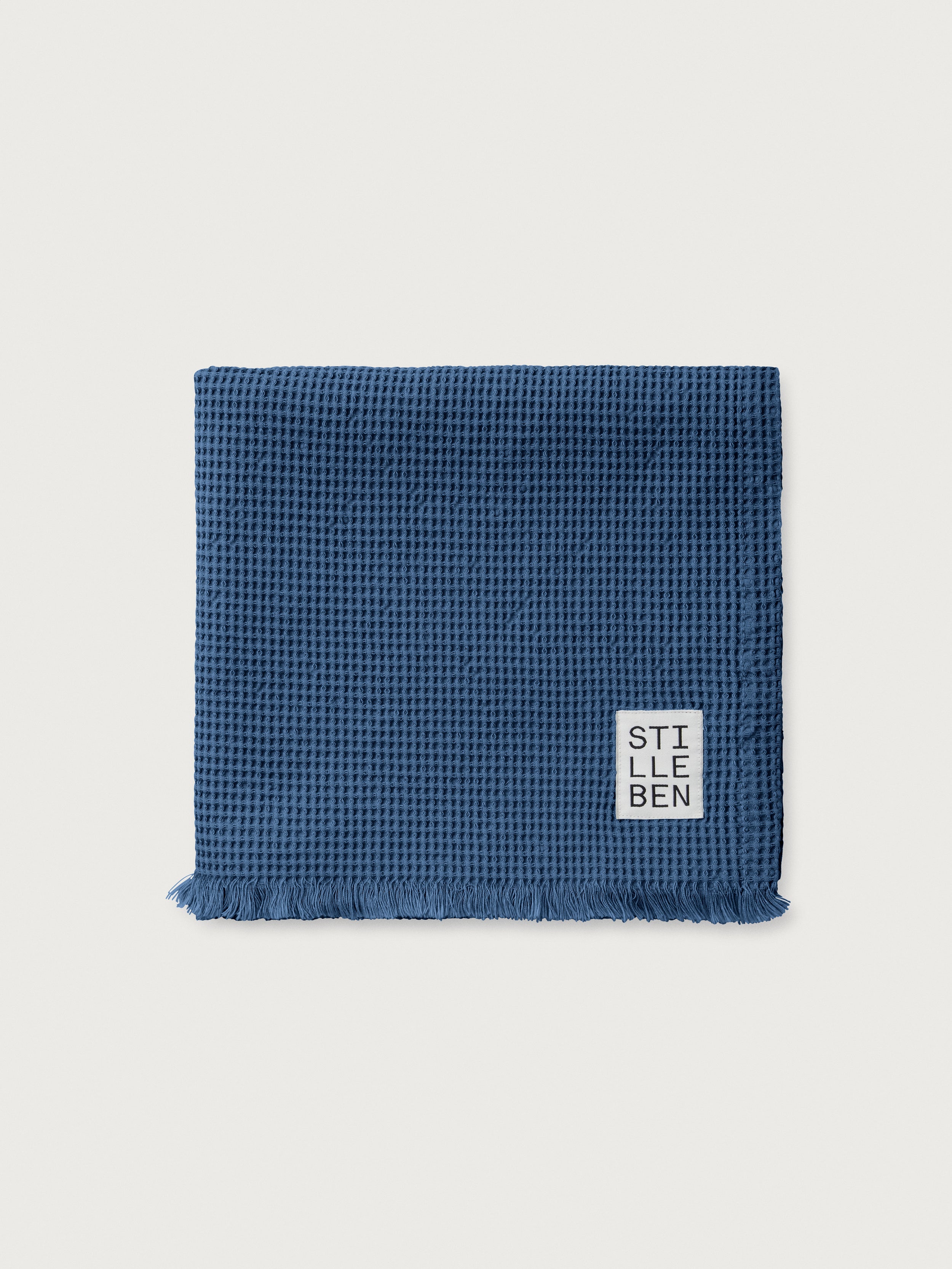Stilleben Towel Waffle Towel Denim Blue