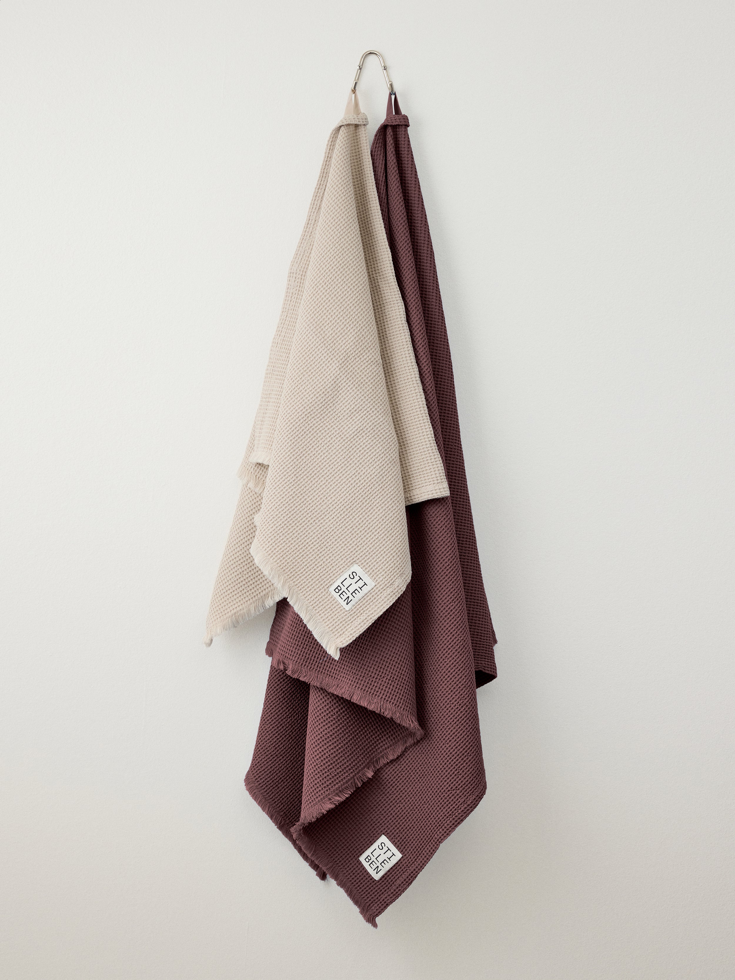 Stilleben Towel Waffle Towel Rusty Brown