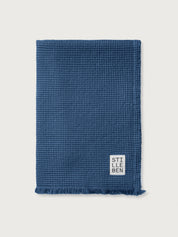 Stilleben Towel Waffle Towel Indigo Blue