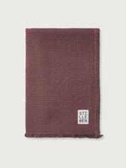 Stilleben Towel Waffle Towel Rusty Brown