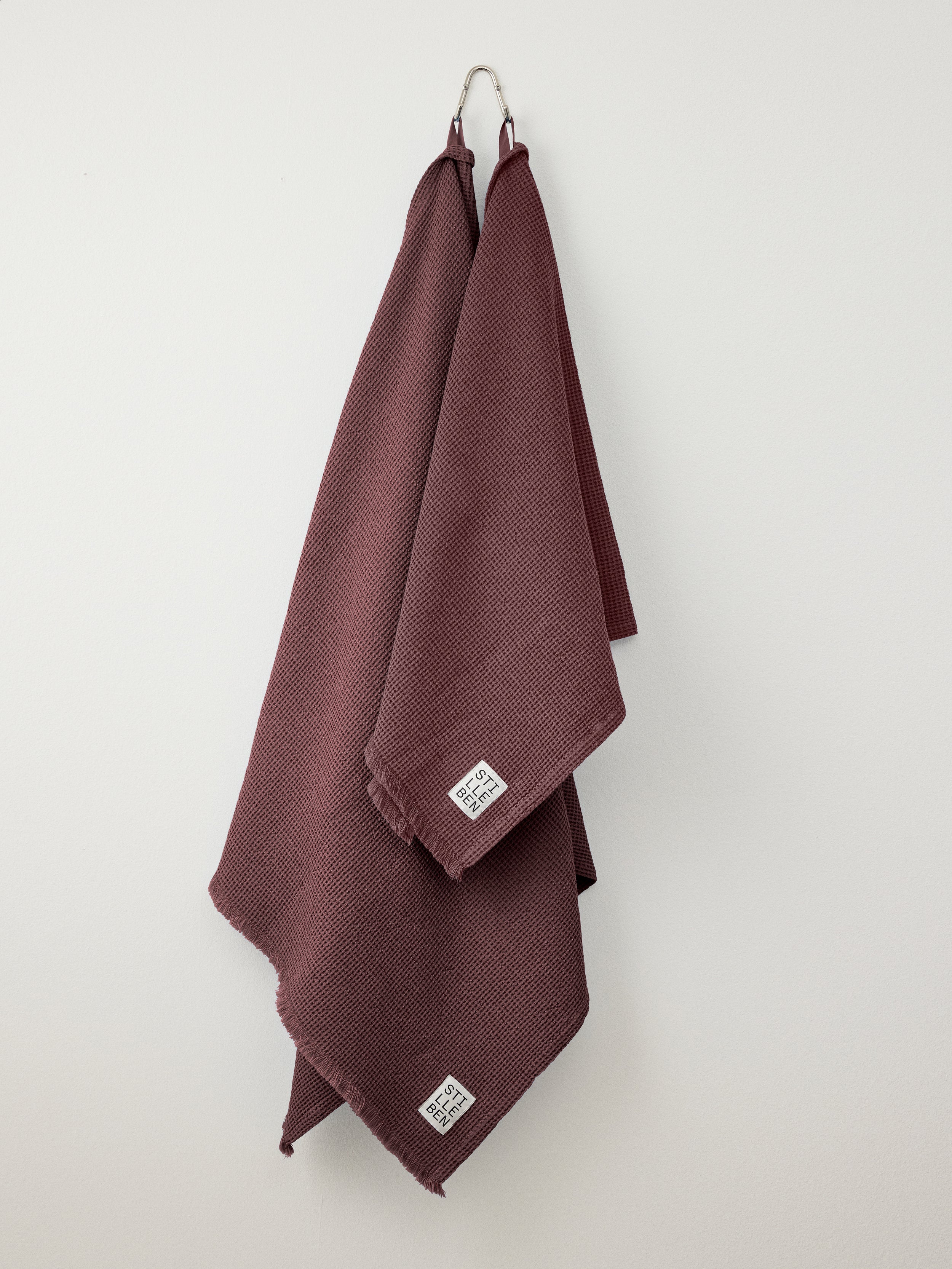 Stilleben Towel Waffle Towel Rusty Brown